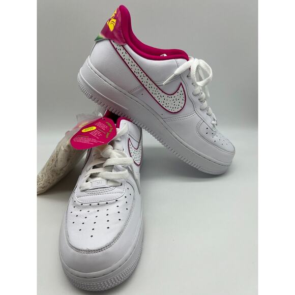 Nike Air Force 1 Low ‘07 ‘Dragon Fruit’ DV3809-100 Size Women’s 10.5 NEW - Picture 5 of 12